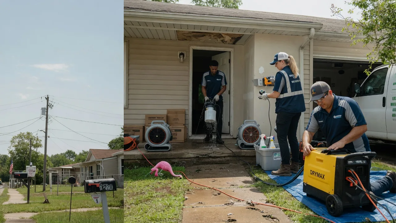 Storm Damage Water Removal in Columbia City, IN near me